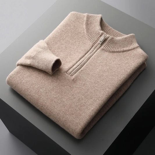 Quarter Zip Sweater MERINO SOFT - Quarter Zip