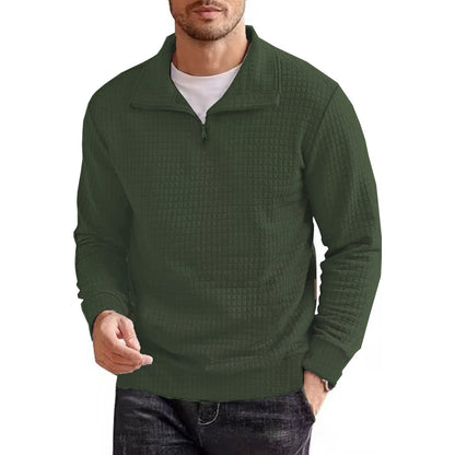 Quarter zip Sweater WAFFLE - Quarter Zip