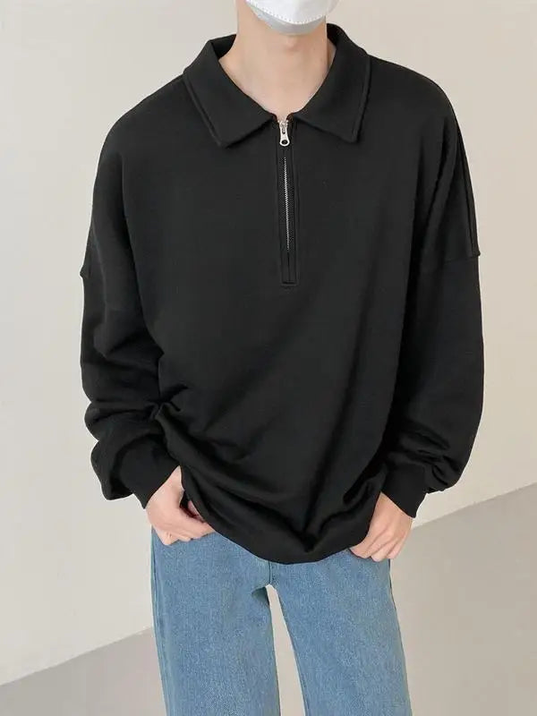 Polo Quarter Zip RETRO - Quarter Zip