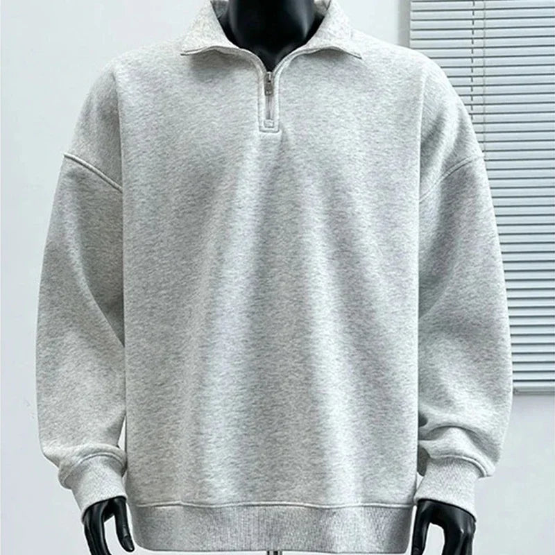 Quarter Zip Sweater OVERSIZE - Quarter Zip