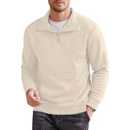 Quarter zip Sweater WAFFLE - Quarter Zip